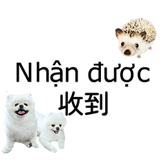 Cute Hedgehog Dog Daily Language-253