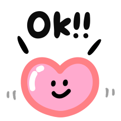 Cute word's sticker 12