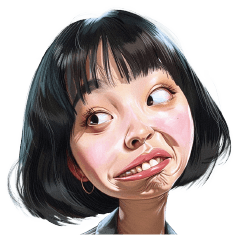 krachon : Very funny face