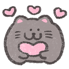 mokmokchan_Cat stamp