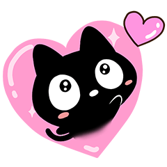 Very cute black cat155