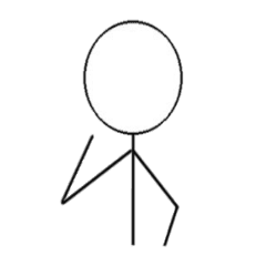 Moving stick figure #2