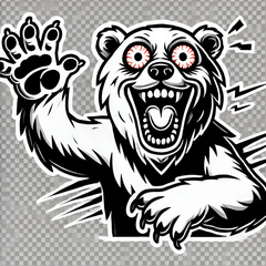 Trending! Feel-Good Polar Bear Stickers