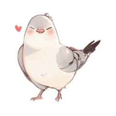 Steve - the goofy pigeon