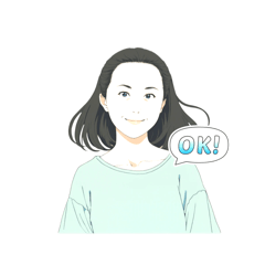 Janet表情貼