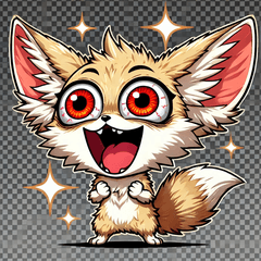 Everyone Loves Crazy Fennec Emotions