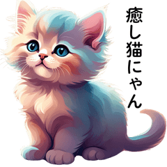 Cute & Relaxing Cat Mimi Stickers