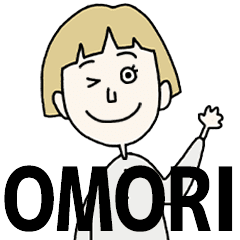 OMORI's BLONDE BOB hair MOVE STICKER!!