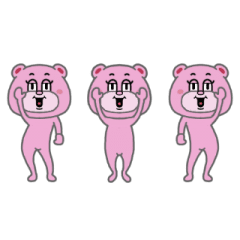 Moving PINK-CUTE-BEAR 5 for J