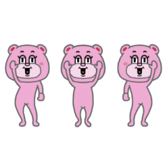 Moving PINK-CUTE-BEAR 5 for J