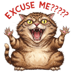 Ugly Cat Daily Life: Hilarious Reactions