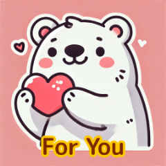 Polar Bear Valentine