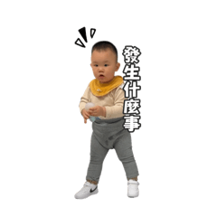 可愛的小漢堡寶