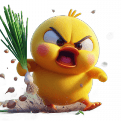 Green Onion Duck Wanna Fight?