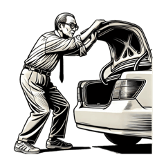 おじさんは探しています