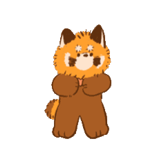 肉鬆小熊貓動動動！