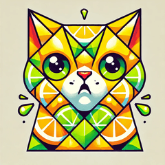 Sour Cubist Cat