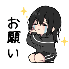 黒パーカーちゃん⑮