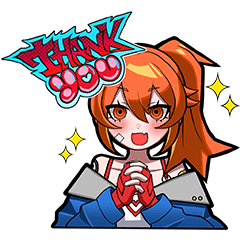 VIA-chan Sticker