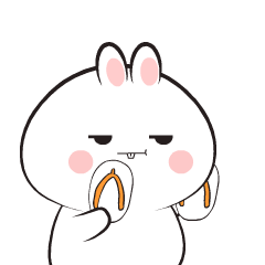Adorable Rabbit New : Pop-up stickers – LINE stickers | LINE STORE