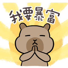 Miss A:Capybara pray