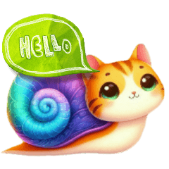 cat snail4