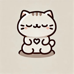 cute cat illustration1