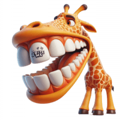 Big-Mouthed Giraffe, Loves to Be Funny