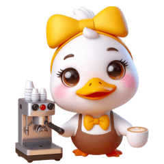 Little Duck Barista No text