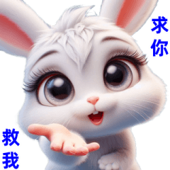 Super cute bunny stickers 2