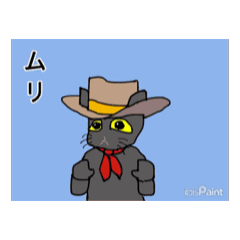 cowboy cat kuro's daily life