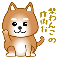 nobobi  Shiba Inu's light Shonai dialect