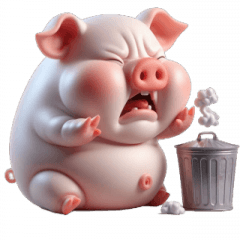 Pink Pig Life's Disappointments