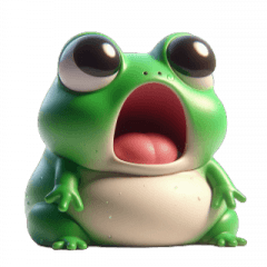 Mantou Frog, Silly and Cute