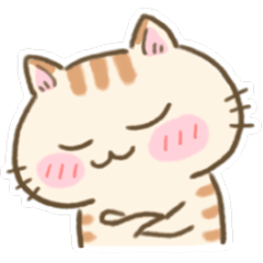 Nyantaro sticker for everyday use