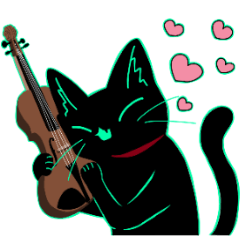 Violinist Cat