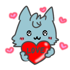 sweet heart stickers