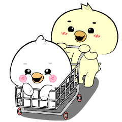 Adorable Chick 9 : Pop-up stickers