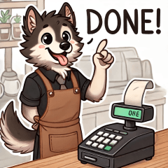 Barista Wolf: Coffee Time!