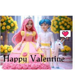 Happy Valentine from Mr. & Miss Cakes