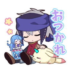 Merc Storia animation sticker vol 3