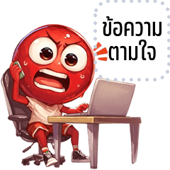 เปลี่ยนข้อความตามใจ: เดอะเรด จอมป่วน