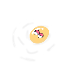 Multi-mood fried egg