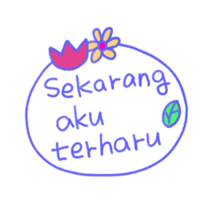 My situation sticker now(Indonesian)