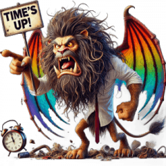 Devil Giant Lion, Time's Up,