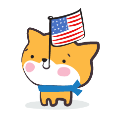 Everyday lighthearted Shiba Inu sticker4