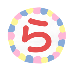 50音(ら〜ぽ)
