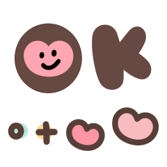 Cute word's sticker 14