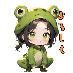 Costume Frog Girl