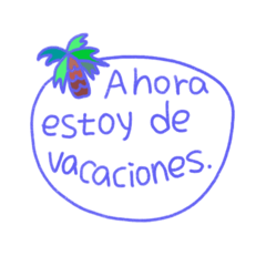 My situation sticker now/Spanish